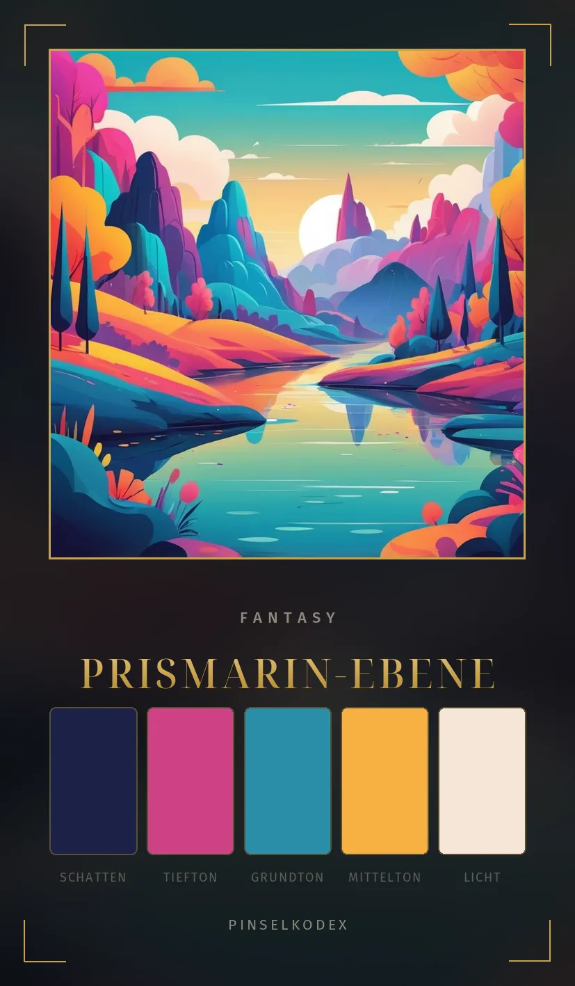 Karte Prismarin-Ebene: Grelle Weiten unter tiefer Sonne