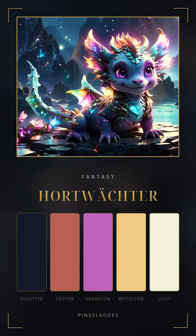 Karte Hortwächter: Violettes Schuppenlicht
