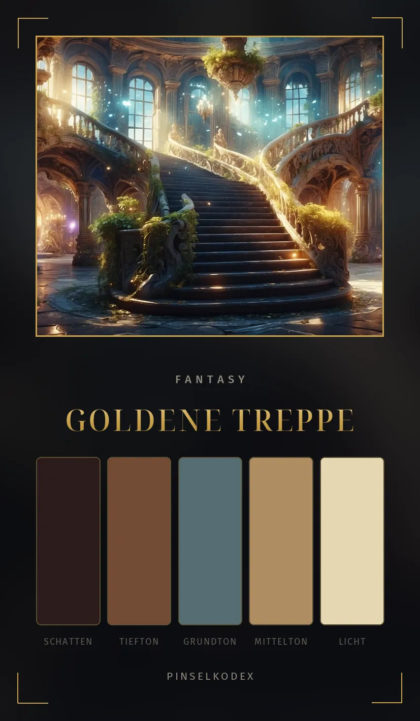 Karte Goldene Treppe: Staub und Kerzengold