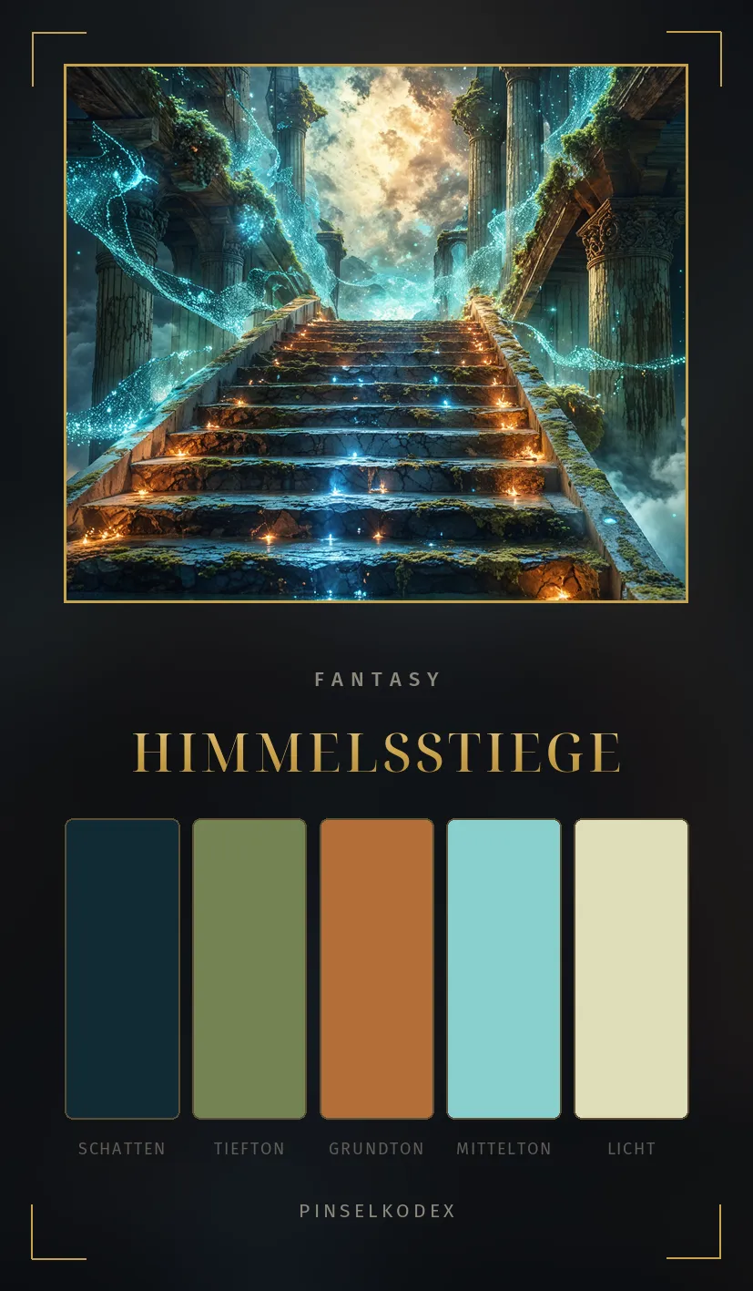 Karte Himmelsstiege: Goldene Stufen, Nebelgrund