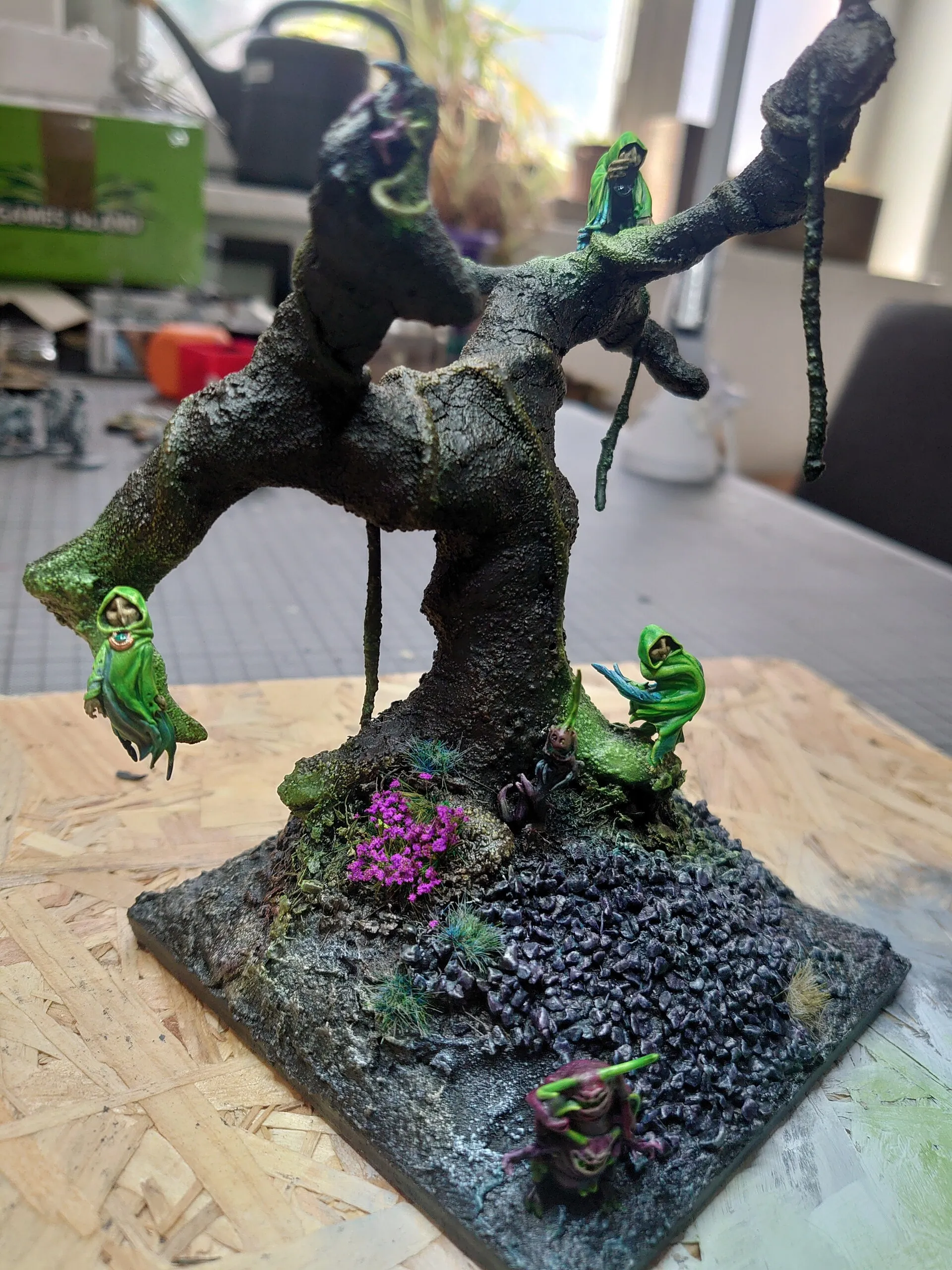 Der fertige Baum von der anderen Seite